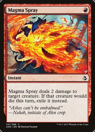 Magma Spray [Amonkhet] | Dumpster Cat Games