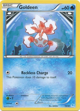 Goldeen (13/30) [XY: Trainer Kit 3 - Suicune] | Dumpster Cat Games