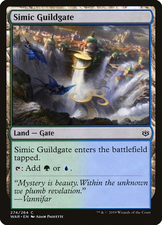 Simic Guildgate [War of the Spark] | Dumpster Cat Games