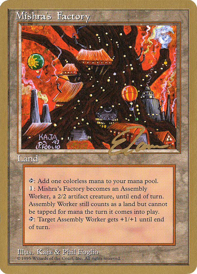 Mishra's Factory (Eric Tam) [Pro Tour Collector Set] | Dumpster Cat Games