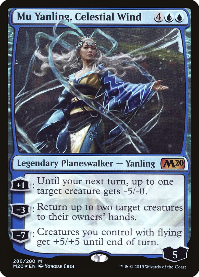 Mu Yanling, Celestial Wind [Core Set 2020] | Dumpster Cat Games