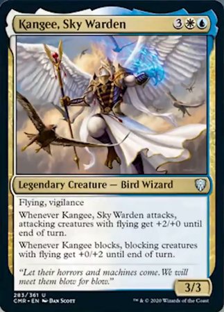 Kangee, Sky Warden [Commander Legends] | Dumpster Cat Games