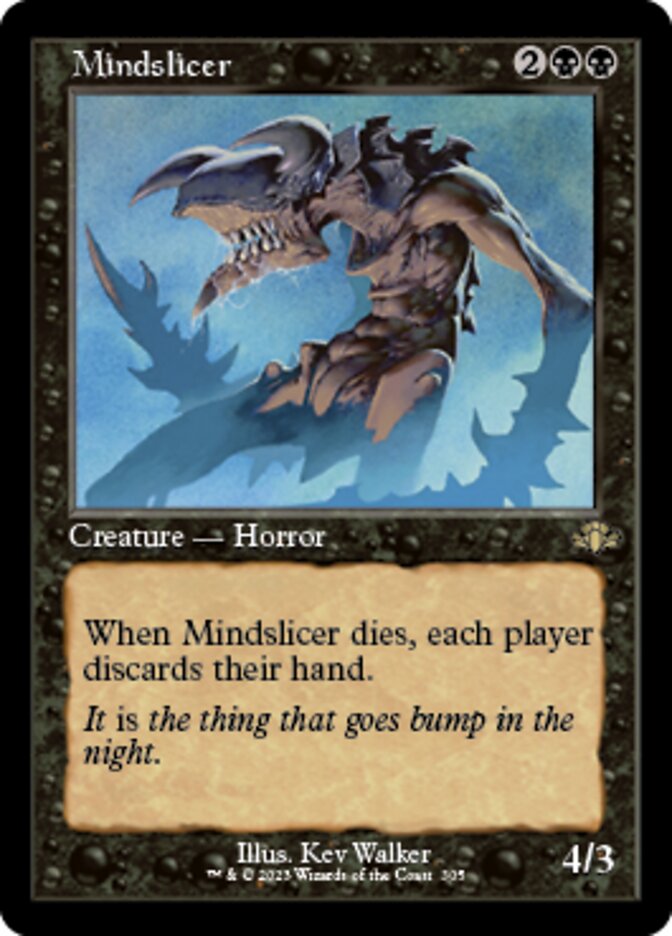 Mindslicer (Retro) [Dominaria Remastered] | Dumpster Cat Games