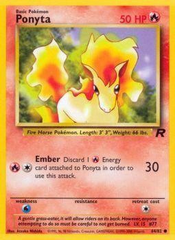 Ponyta (64/82) [Team Rocket Unlimited] | Dumpster Cat Games