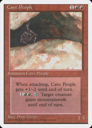 Cave People [Fourth Edition] | Dumpster Cat Games