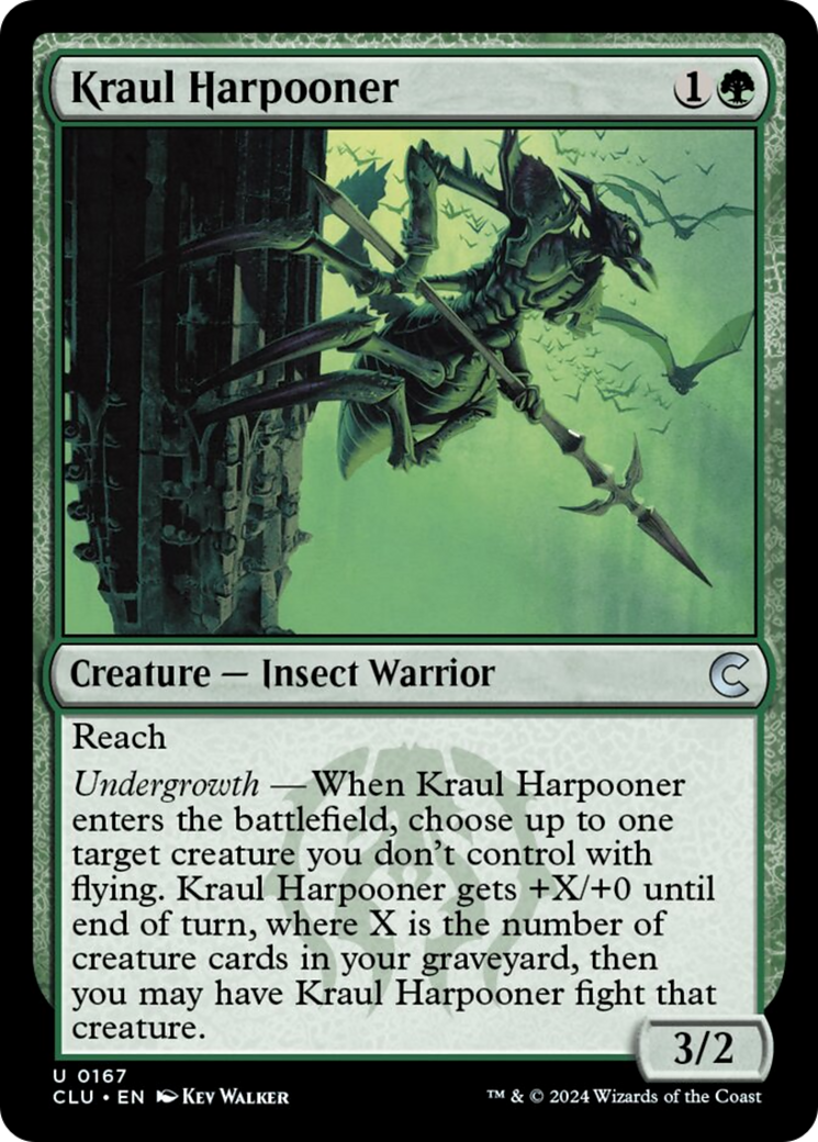 Kraul Harpooner [Ravnica: Clue Edition] | Dumpster Cat Games