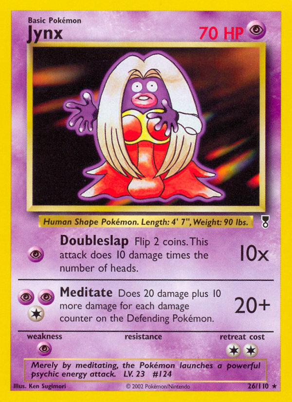 Jynx (26/110) [Legendary Collection] | Dumpster Cat Games