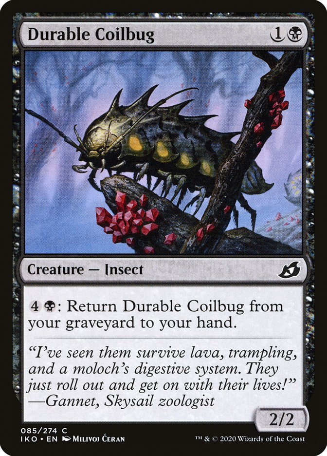 Durable Coilbug [Ikoria: Lair of Behemoths] | Dumpster Cat Games