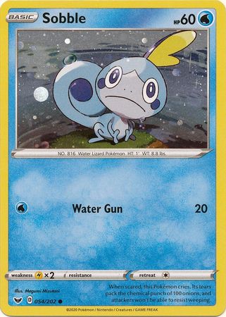 Sobble (054/202) (Cosmos Holo) [Sword & Shield: Base Set] | Dumpster Cat Games