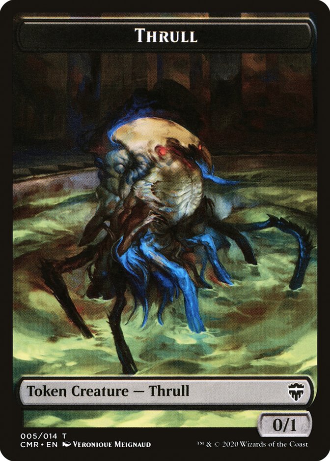 Spirit // Thrull Token [Commander Legends Tokens] | Dumpster Cat Games