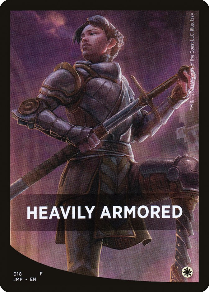 Heavily Armored Theme Card [Jumpstart Front Cards] | Dumpster Cat Games