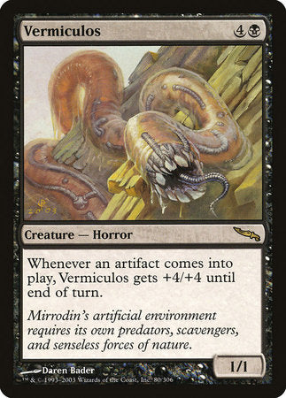 Vermiculos [Mirrodin] | Dumpster Cat Games