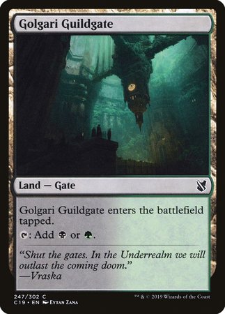 Golgari Guildgate [Commander 2019] | Dumpster Cat Games