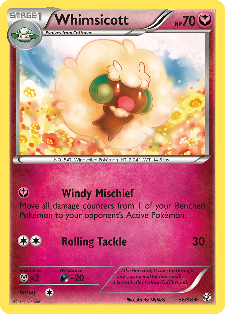 Whimsicott (56/98) [XY: Ancient Origins] | Dumpster Cat Games