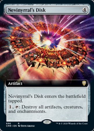 Nevinyrral's Disk (Extended Art) [Commander Legends] | Dumpster Cat Games