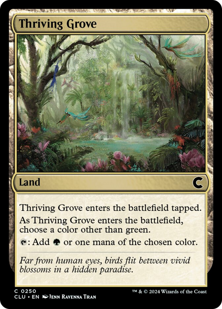 Thriving Grove [Ravnica: Clue Edition] | Dumpster Cat Games