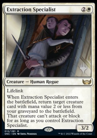 Extraction Specialist (Promo Pack) [Streets of New Capenna Promos] | Dumpster Cat Games