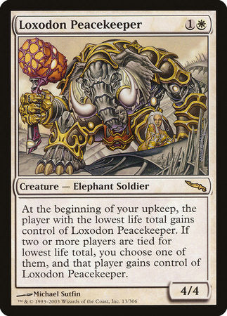 Loxodon Peacekeeper [Mirrodin] | Dumpster Cat Games