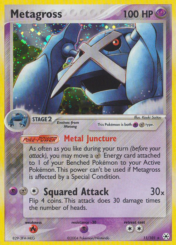 Metagross (11/101) [EX: Hidden Legends] | Dumpster Cat Games