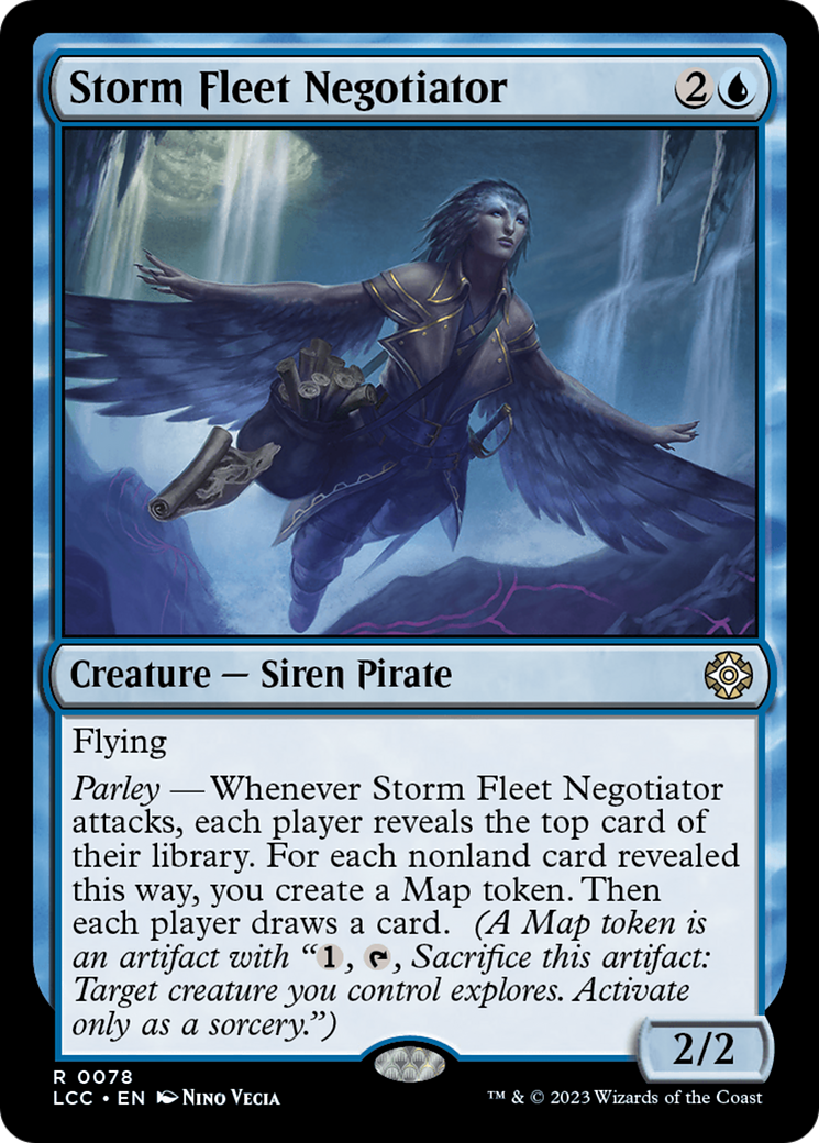 Storm Fleet Negotiator [The Lost Caverns of Ixalan Commander] | Dumpster Cat Games