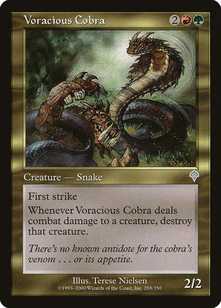 Voracious Cobra [Invasion] | Dumpster Cat Games