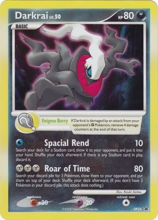 Darkrai (DP24) (Jumbo Card) [Diamond & Pearl: Black Star Promos] | Dumpster Cat Games