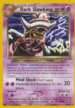 Dark Slowking (20/105) [Neo Destiny Unlimited] | Dumpster Cat Games