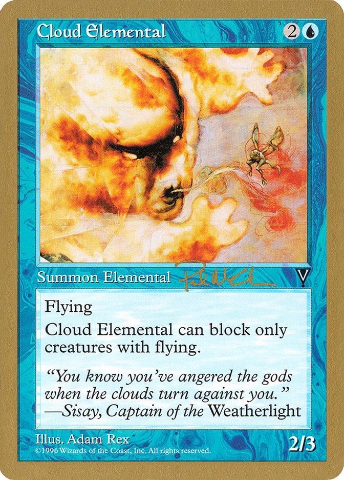 Cloud Elemental (Paul McCabe) [World Championship Decks 1997] | Dumpster Cat Games