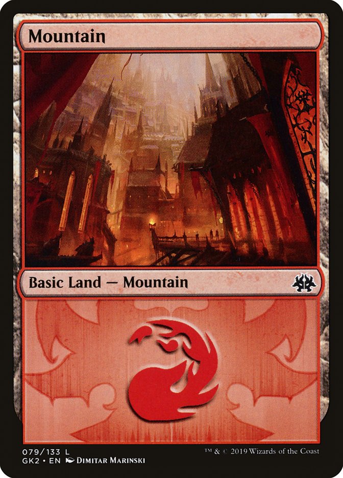 Mountain (79) [Ravnica Allegiance Guild Kit] | Dumpster Cat Games