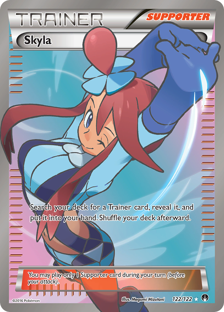 Skyla (122/122) [XY: BREAKpoint] | Dumpster Cat Games