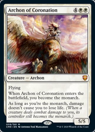 Archon of Coronation [Commander Legends] | Dumpster Cat Games