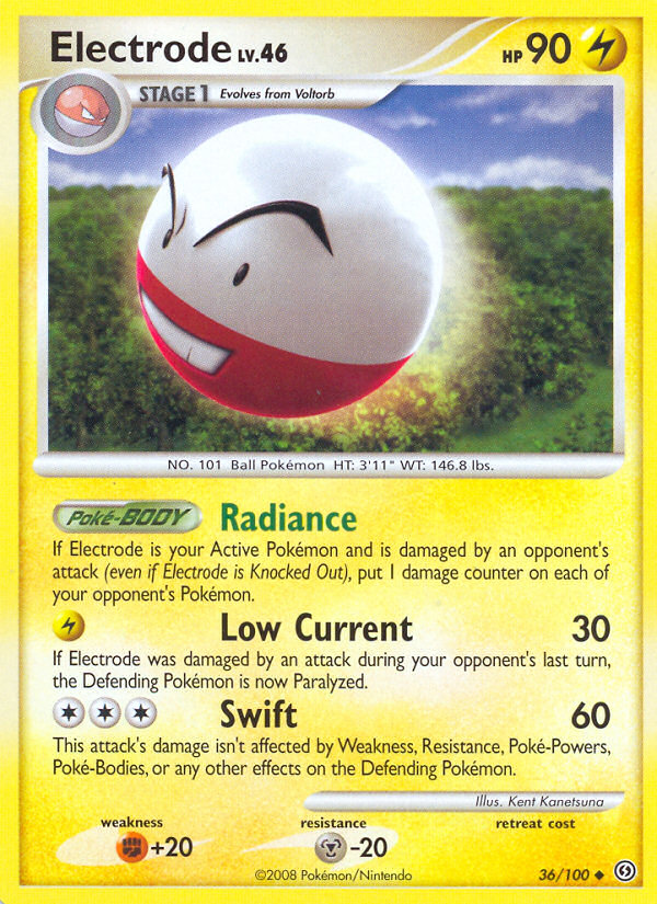 Electrode (36/100) [Diamond & Pearl: Stormfront] | Dumpster Cat Games