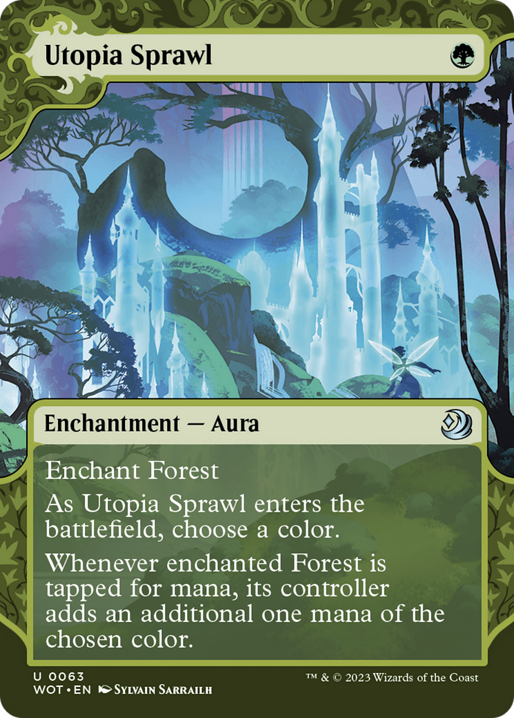 Utopia Sprawl [Wilds of Eldraine: Enchanting Tales] | Dumpster Cat Games