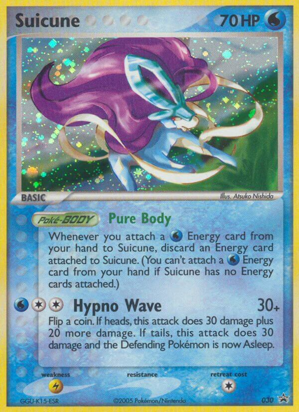 Suicune (030) [Nintendo: Black Star Promos] | Dumpster Cat Games