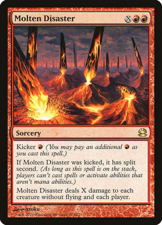 Molten Disaster [Modern Masters] | Dumpster Cat Games