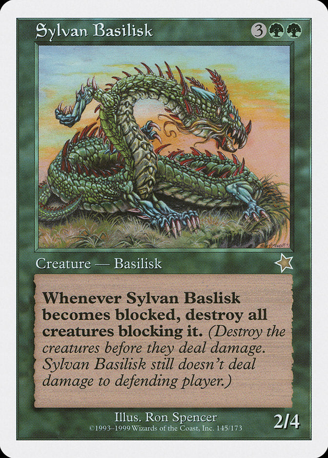 Sylvan Basilisk [Starter 1999] | Dumpster Cat Games