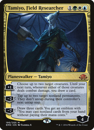 Tamiyo, Field Researcher [Eldritch Moon] | Dumpster Cat Games