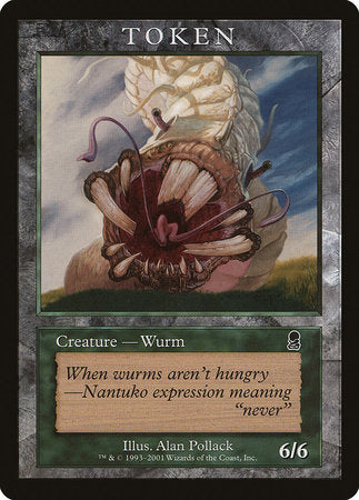 Wurm Token (Odyssey) [Magic Player Rewards 2002] | Dumpster Cat Games