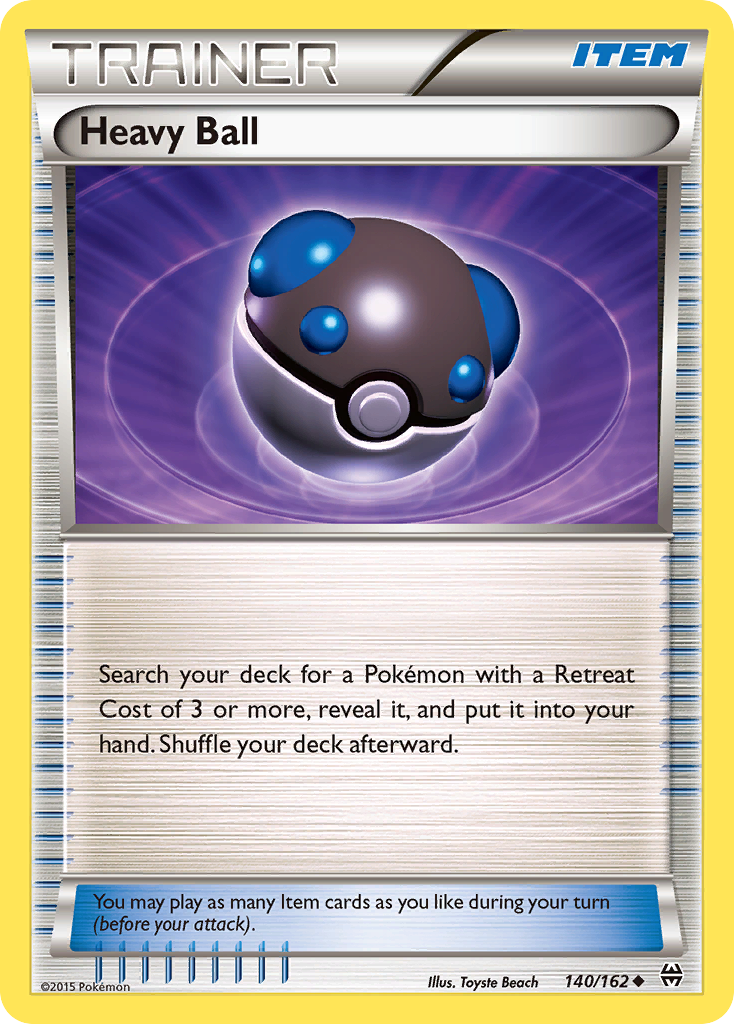 Heavy Ball (140/162) [XY: BREAKthrough] | Dumpster Cat Games