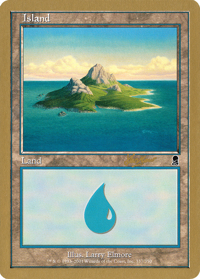 Island (shh337) (Sim Han How) [World Championship Decks 2002] | Dumpster Cat Games