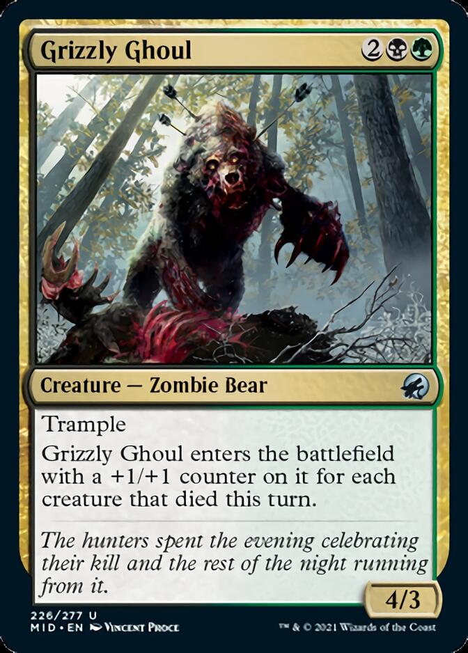 Grizzly Ghoul [Innistrad: Midnight Hunt] | Dumpster Cat Games