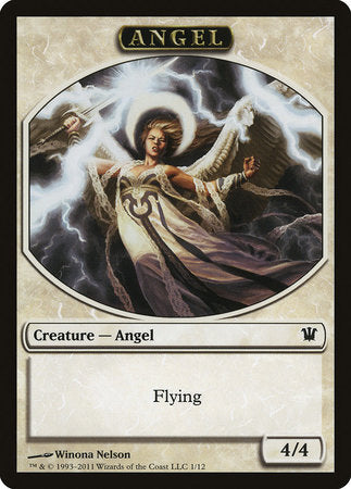 Angel Token [Innistrad Tokens] | Dumpster Cat Games