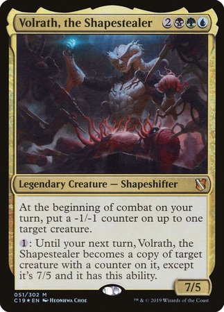 Volrath, the Shapestealer [Commander 2019] | Dumpster Cat Games