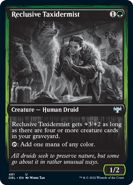 Reclusive Taxidermist [Innistrad: Double Feature] | Dumpster Cat Games