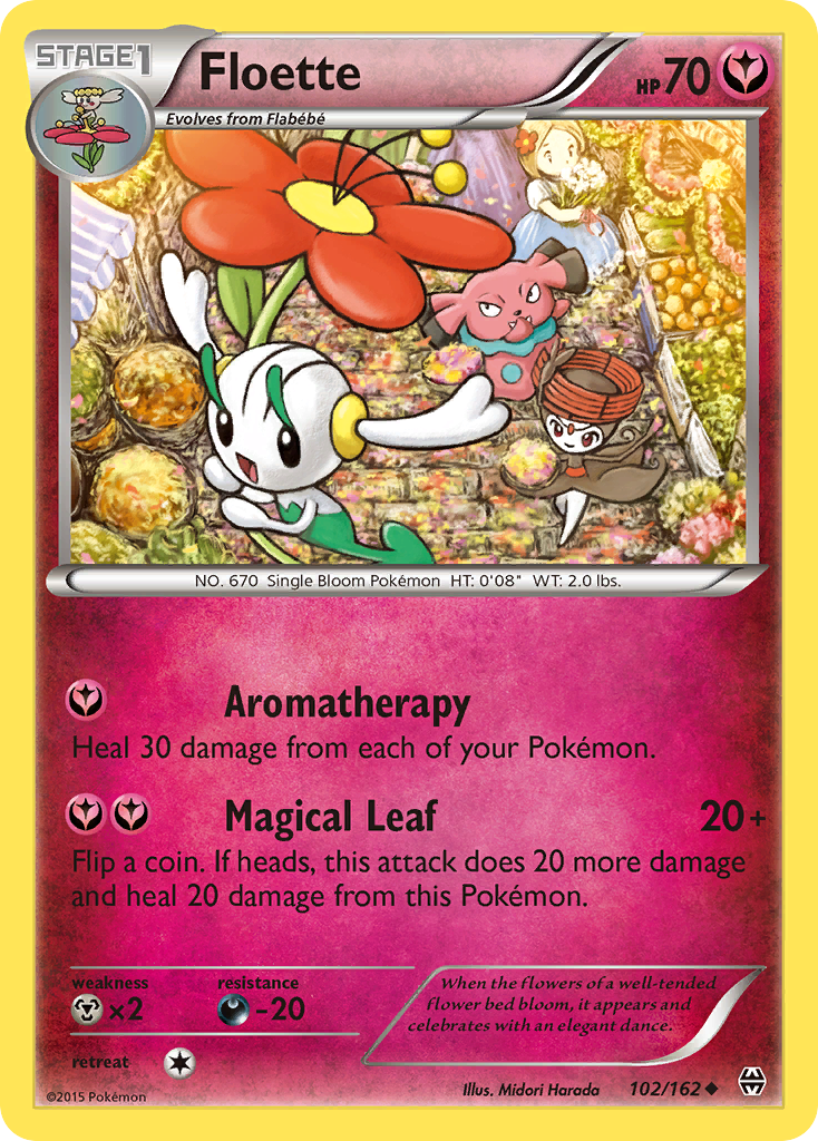 Floette (102/162) [XY: BREAKthrough] | Dumpster Cat Games