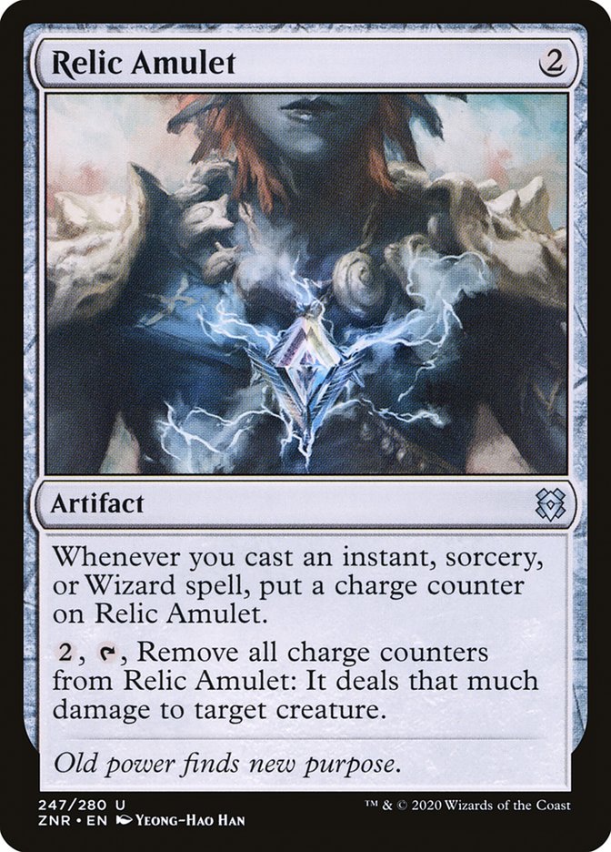 Relic Amulet [Zendikar Rising] | Dumpster Cat Games