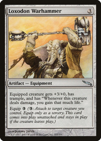 Loxodon Warhammer [Mirrodin] | Dumpster Cat Games