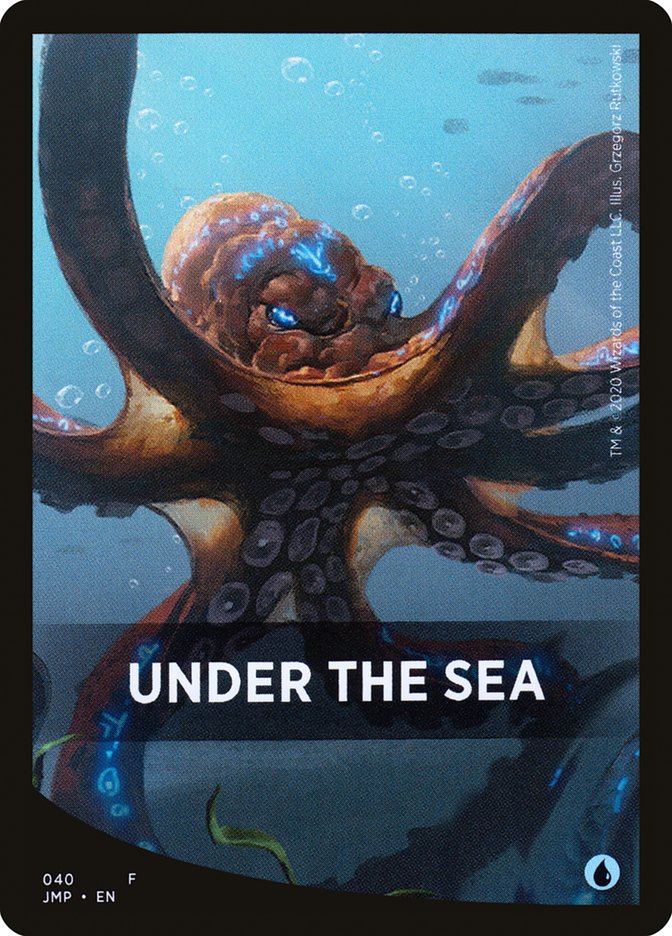 Under the Sea Theme Card [Jumpstart Front Cards] | Dumpster Cat Games