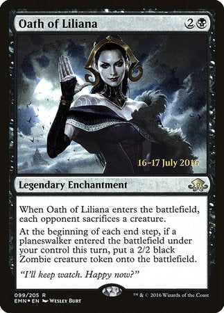 Oath of Liliana [Eldritch Moon Promos] | Dumpster Cat Games