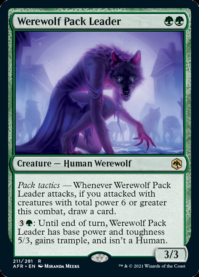 Werewolf Pack Leader [Dungeons & Dragons: Adventures in the Forgotten Realms] | Dumpster Cat Games